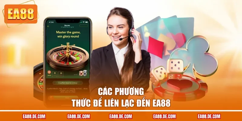 Các phương thức để liên lạc đến EA88
